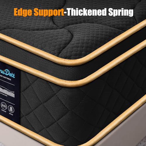 Queen Mattress 12 Inch Medium Firm Hybrid Mattress Queen Size Memory Foam, view 7
