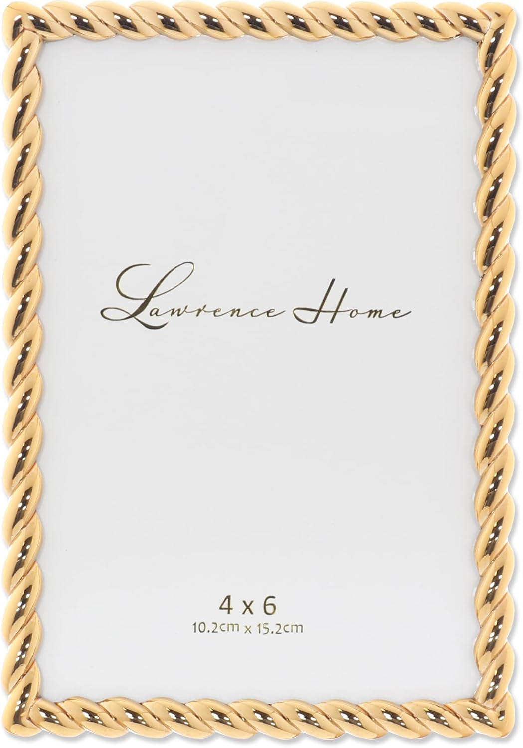 4X6 Golden Rope Picture Frame (712046)