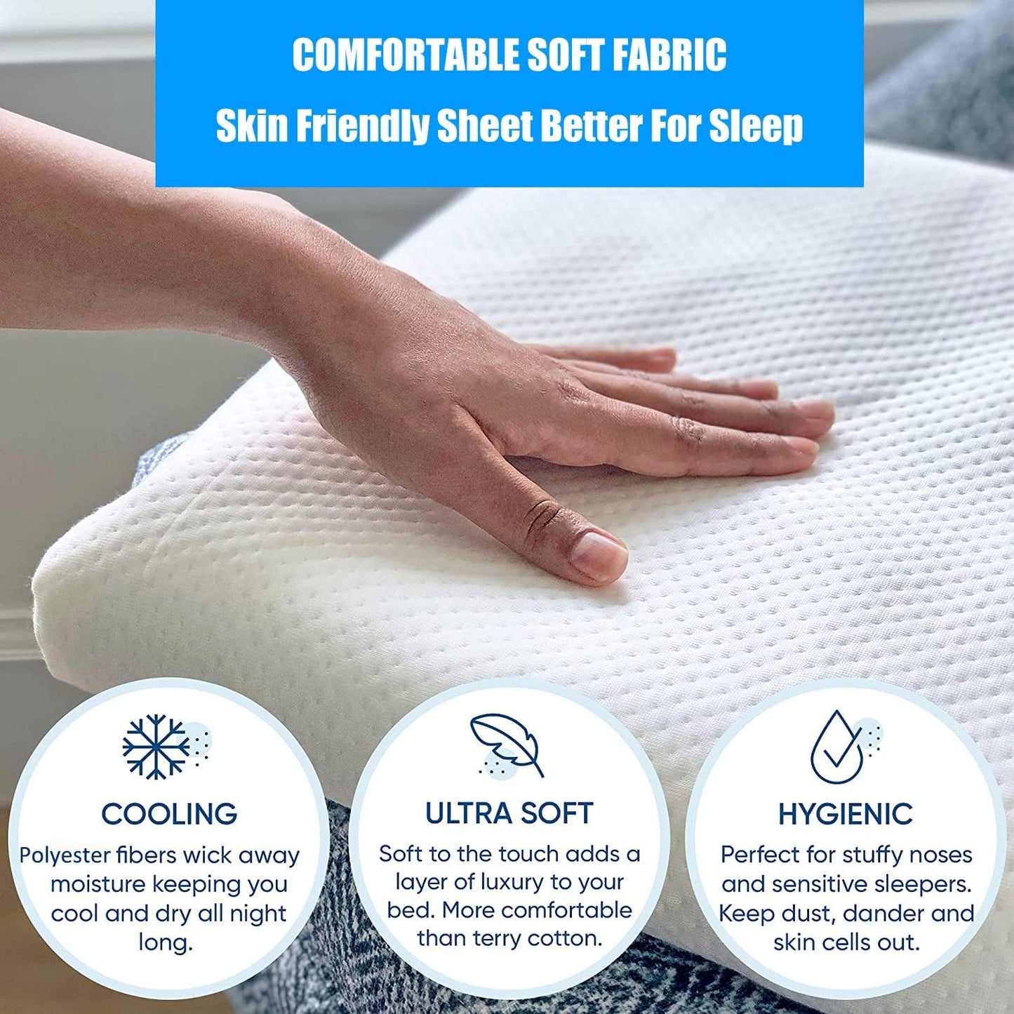 Baby Bassinet Mattress, 100% Breathable Cover, Water-Resistant Lining, Oval 30"X15"X2" Fit for Safety 1St/ Delta Children Slumber/Baby Delight Go with Me Slumber Rockin and Moses Basket