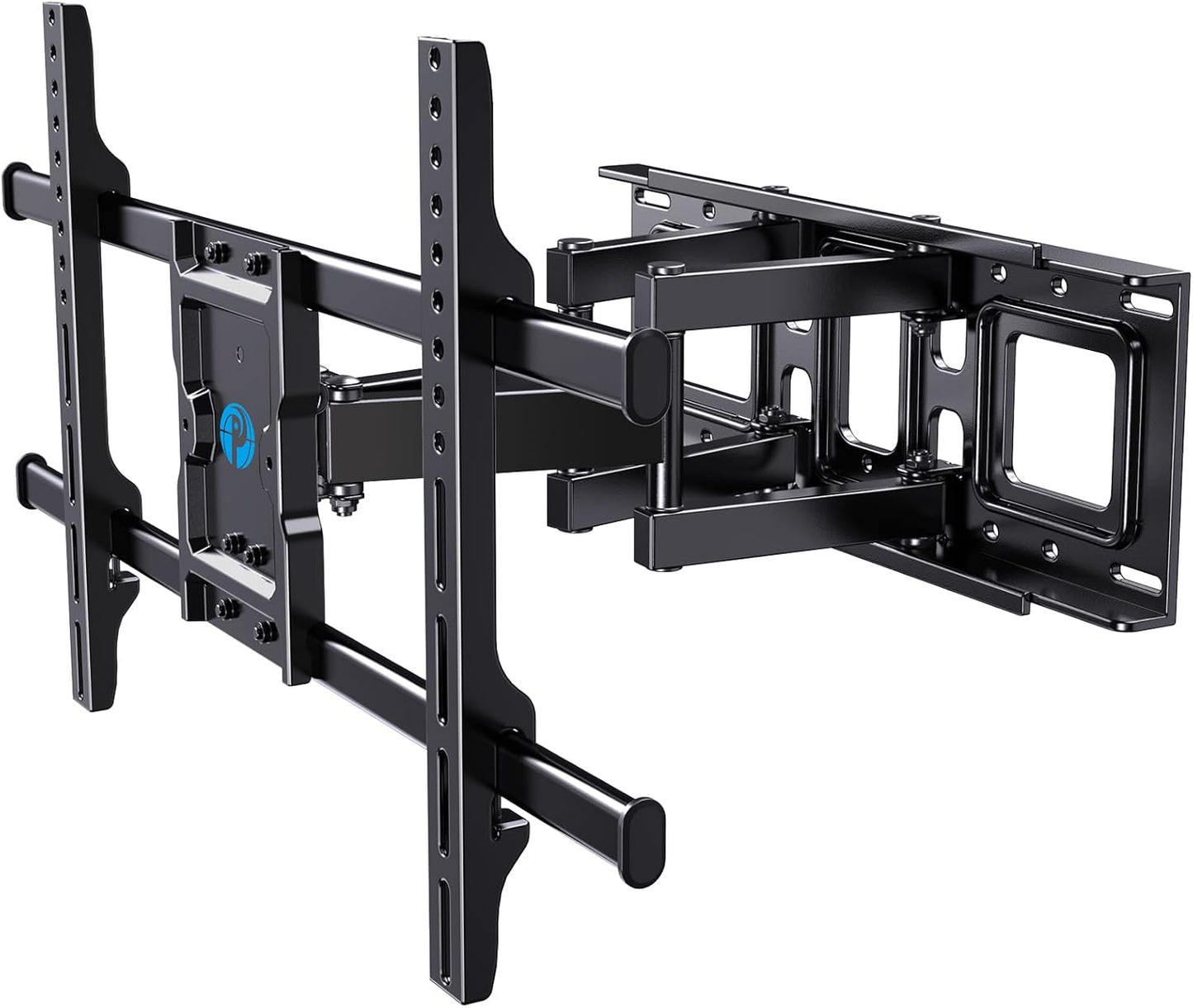 Full Motion TV Wall Mount for Most 37-75 Inch Tvs up to 132Lbs, Wall Mount TV Bracket Articulating Swivel Tilt Extension Leveling Max VESA 600X400Mm Fits 12/16" Wood Stud, PILFK1