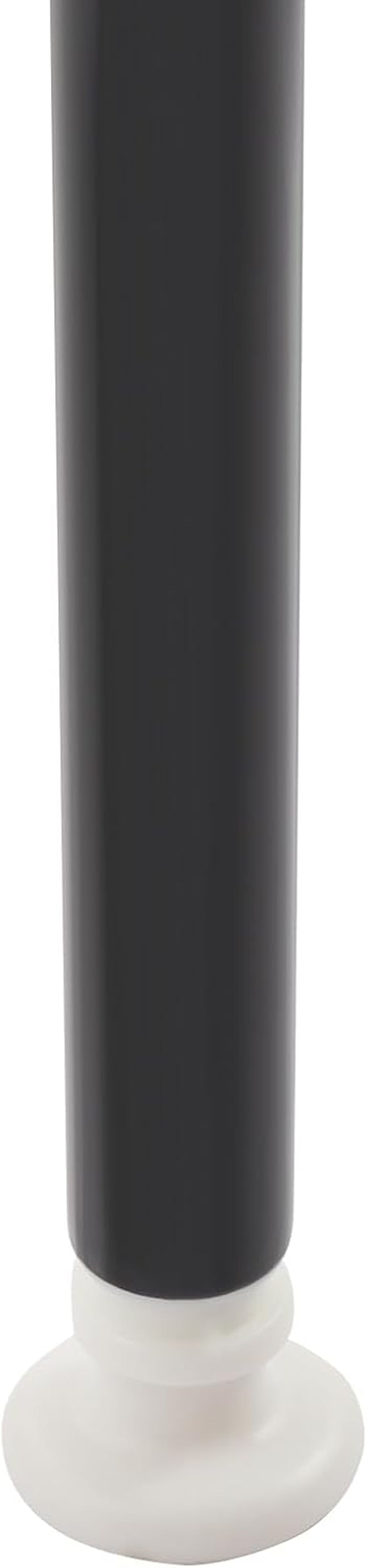 3-Tier Toilet Rack, Bathroom Storage Shelf with Adjustable Pads& Hooks Floor Standing Iron Toilet Stand Corner Space Saver for Balcony Bathroom Kitchen Black