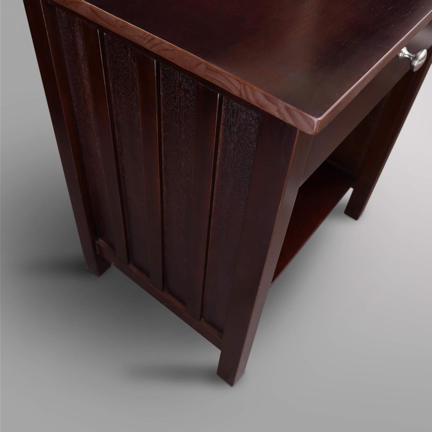 Vanderbilt Nightstand with USB Port- Espresso