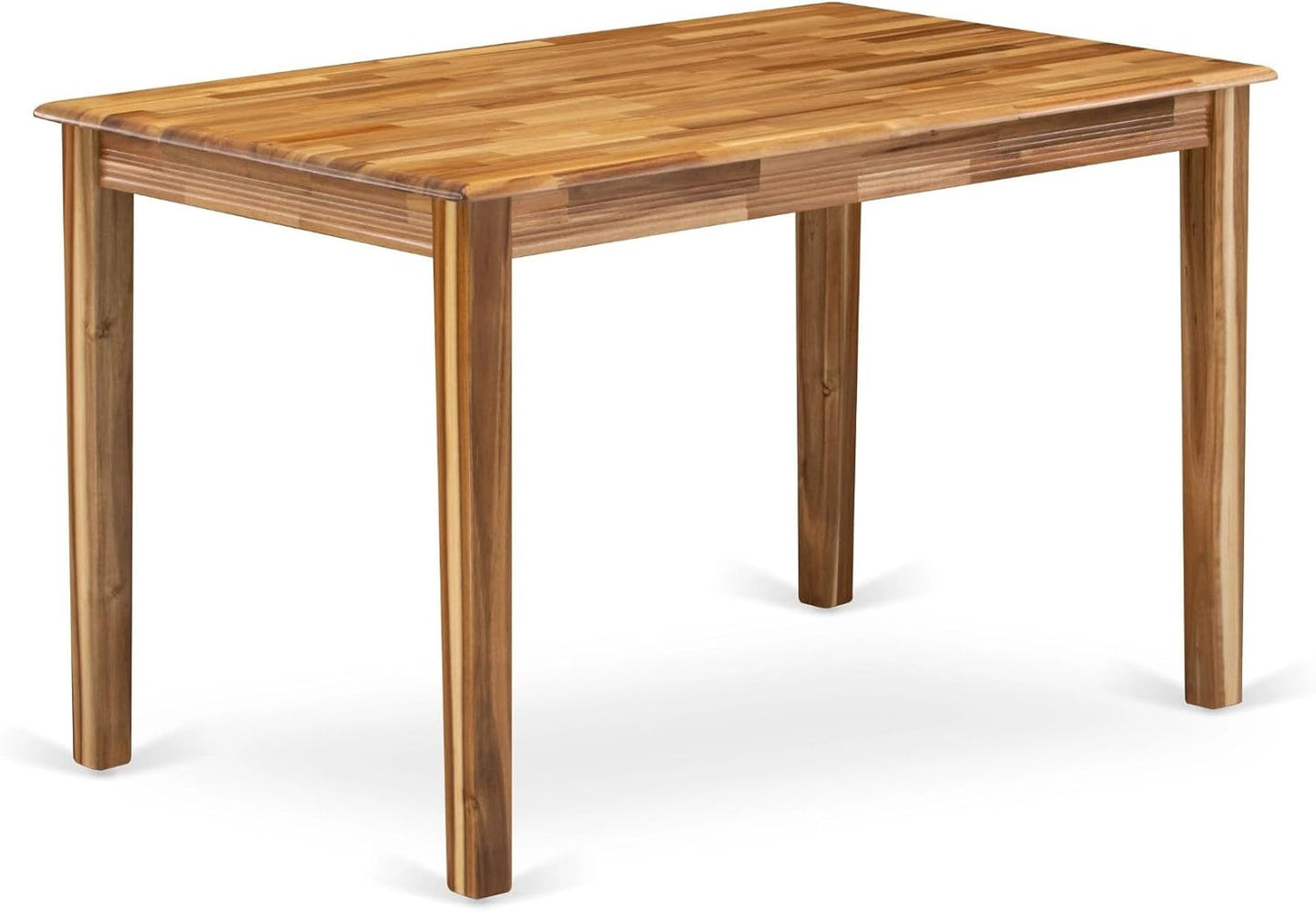 YAT-AWA-T Yarmouth Rectangle Modern Dining Table, 30X48 Inch, Walnut