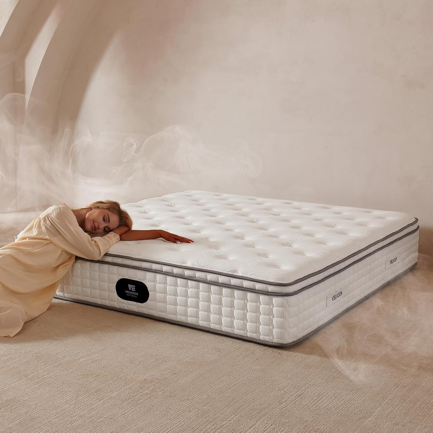 Full Mattress,12 Inch Cooling Gel Memory Foam Mattress,Cool Sleep,Pressure Relief with Medium Firm Support,Improves Sleep,Certipur-Us Certified for Materials,No Fiberglass,Mattress in a Box