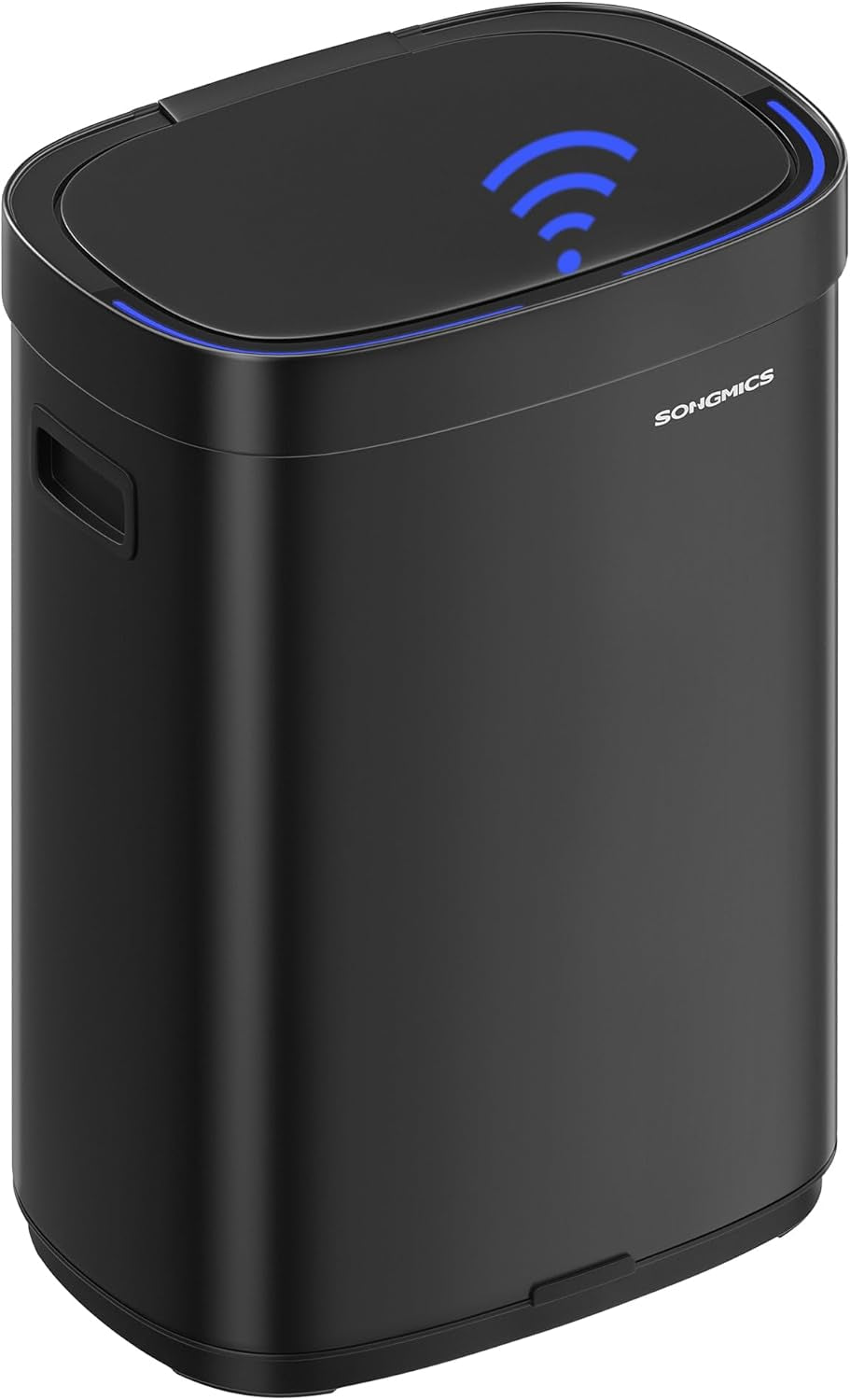 Kitchen Trash Can, 17.2-Gallon (65 L) Motion Sensor Garbage Can, Stainless Steel Trash Bin, Ozone Odor Control, Stay-Open, Metallic Silver ULTB660E01