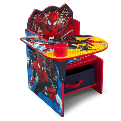 Chair Desk with Storage Bin - Greenguard Gold Certified, Spider-Man