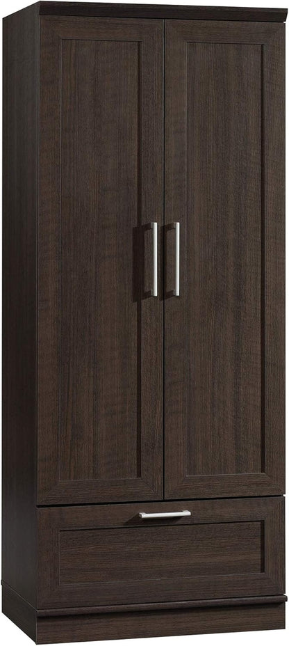 Homeplus Wardrobe/Pantry Cabinets, L: 28.98" X W: 20.95" X H: 71.18", Dakota Oak