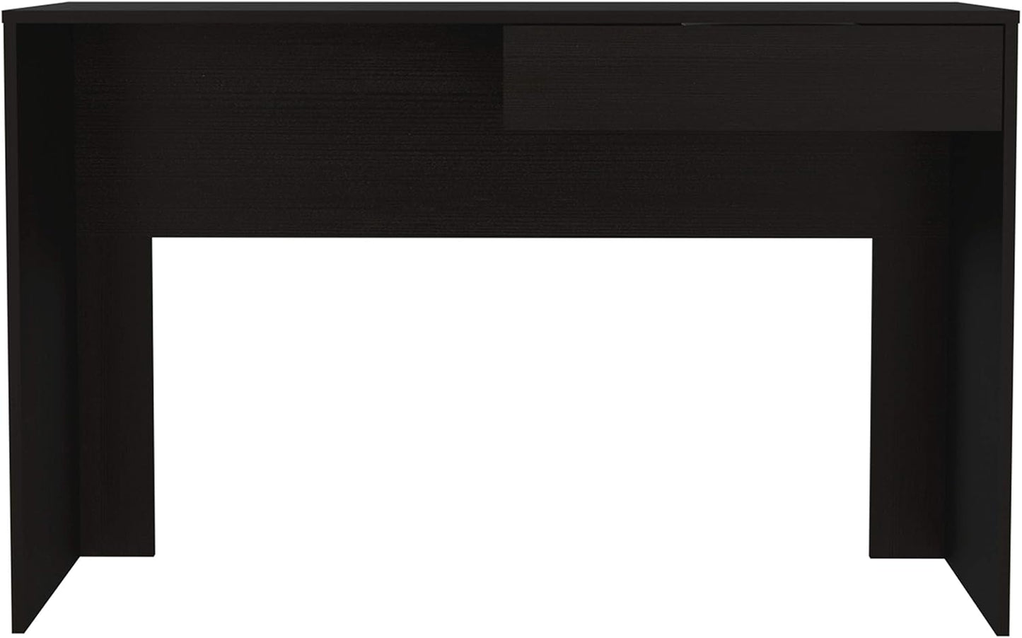 Wenge 1-Drawer Computer Desk