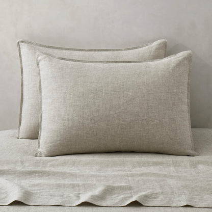 100% Linen Pillowcases Set of 2, King Size 20" X 36" Pillow Case, Linen Pillow Sham