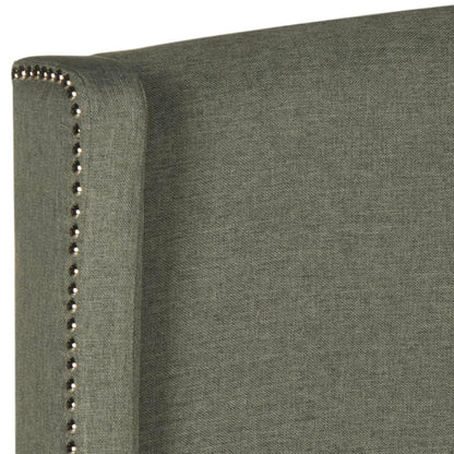 Safavieh Mercer Collection Austin Grey Winged Linen Headboard (Twin)
