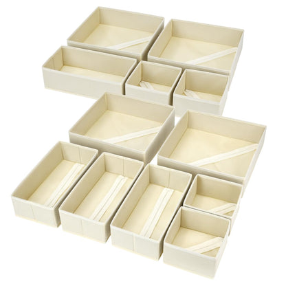 Drawer Organizer Clothes, 12 Pack Dresser Organizer