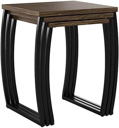 Nesting Tables, Vintage Side End Tables Living Room, Coffee Snack Table Set of 3