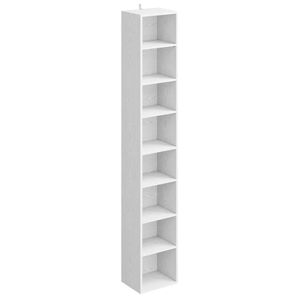 Bookshelves and Bookcases Floor Standing 8 Tiers Display Storage Shelves 71 in Tall Bookcase Easy to Match for Living Room, Office, Study, Bedroom