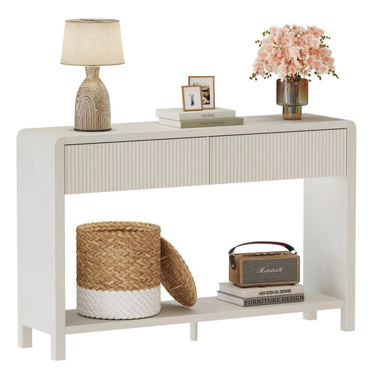 Entryway Console Table with 2 Drawers