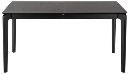 SAFAVIEH Furniture - Hammis 59" - 76" Extendable Dining Table - Black Solid Wood - Fully Assembled - Expandable Table for Dining Room & Kitchen (DTB4304A)
