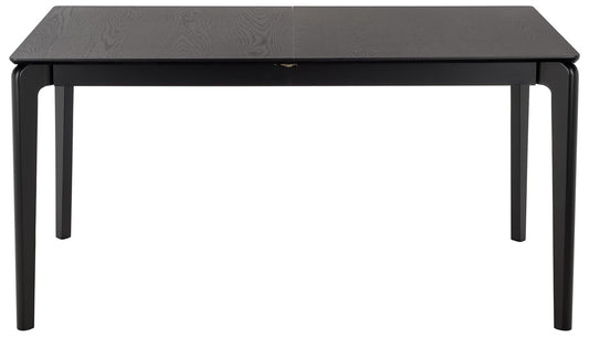 SAFAVIEH Furniture - Hammis 59" - 76" Extendable Dining Table - Black Solid Wood - Fully Assembled - Expandable Table for Dining Room & Kitchen (DTB4304A)