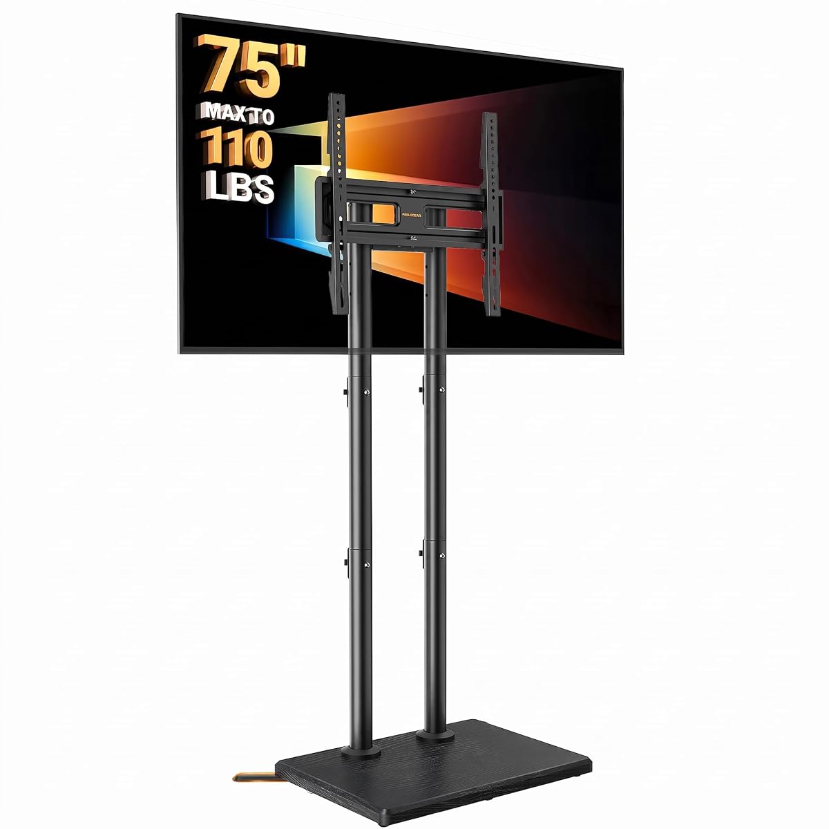 Universal Floor TV Stand for 32–75" TVs up to 110 lbs