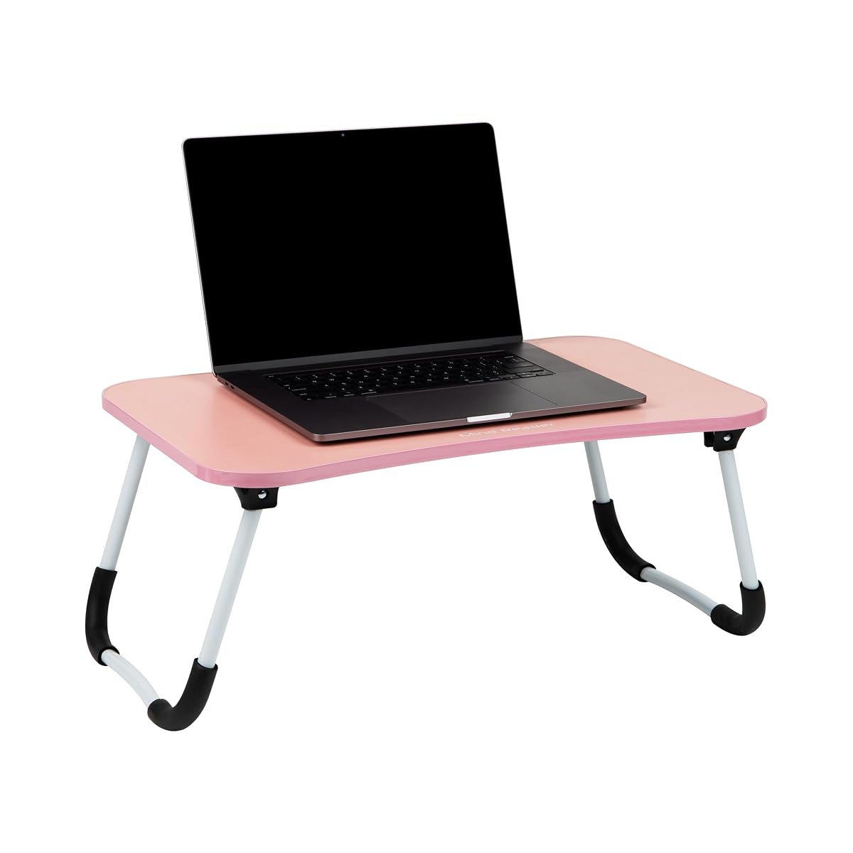Lap Desk Laptop Stand, Bed Tray, Folding Legs, Couch Table, Portable, MDF