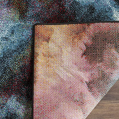 SAFAVIEH Galaxy Collection Runner Rug - 2'3" x 12', Multi, Vibrant Abstract Design, Non-Shedding & Easy Care, Ideal for High Traffic Areas in Living Room, Bedroom (GAL110A)