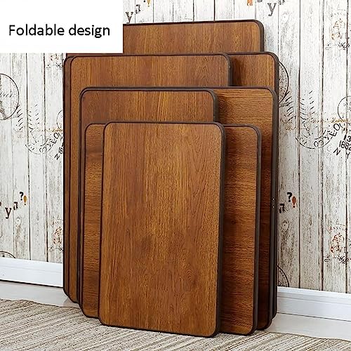 Japanese-Style Square Folding Tea Coffee Table, Low Table, Dining Table, Study Table, Small Desk, for Tatami Sitting On The Floor Bedroom Bay Window Tea Room (Size: 70x70cm)