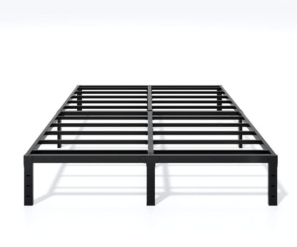 Full Size Bed Frame 12 Inch Metal Platform Bed Frame with Underbed Storage