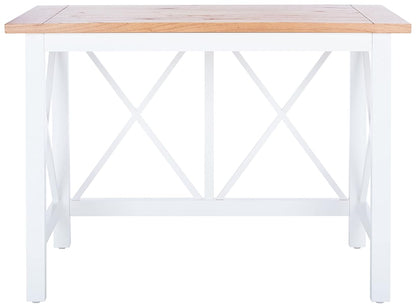 SAFAVIEH Home Collection Freyr Farmhouse Country Natural/White Desk