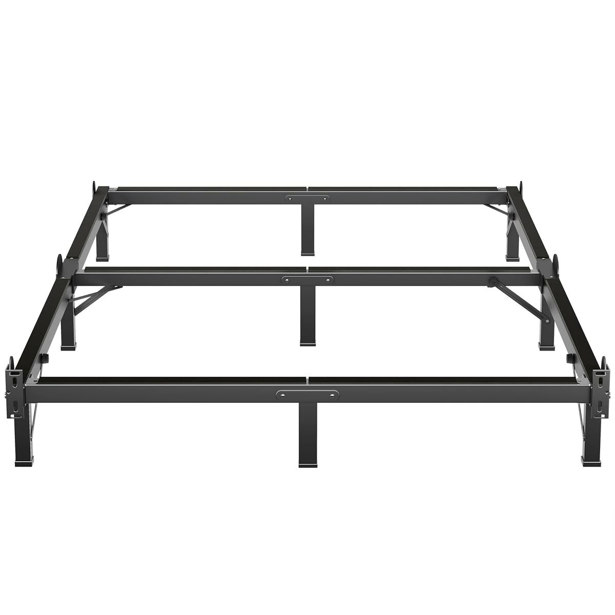 Metal Bed Frame Full 8 Inches for Box Spring, 9-Legs Support Basics