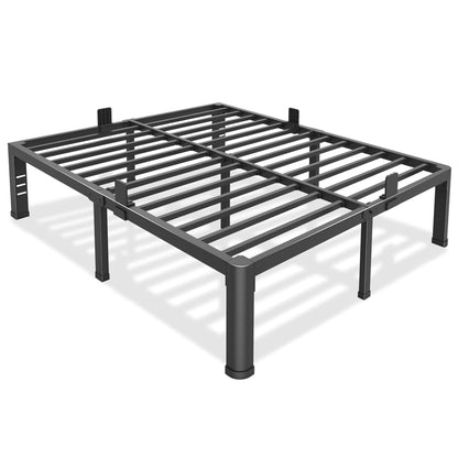 14 inch King Bed Frame Metal Platform with Round Corner Legs