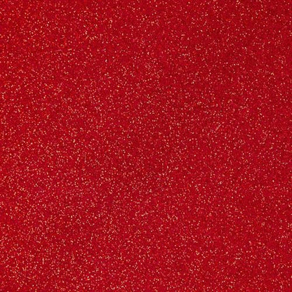 Glitter Sparkle Retro Chrome Kitchen Chair with 2" Box Seat, Red