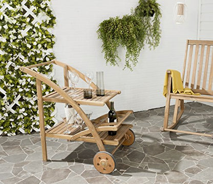 Safavieh Outdoor Living Collection Lodi Tea Cart