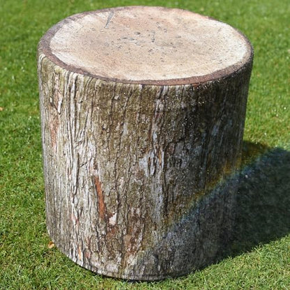 Outdoor Ottoman Pouf - Waterproof Foot Stool for Indoor and Outside Use, Round Footstool with Removable Cover, Living Room Decor & Patio Furniture, Made in Europe