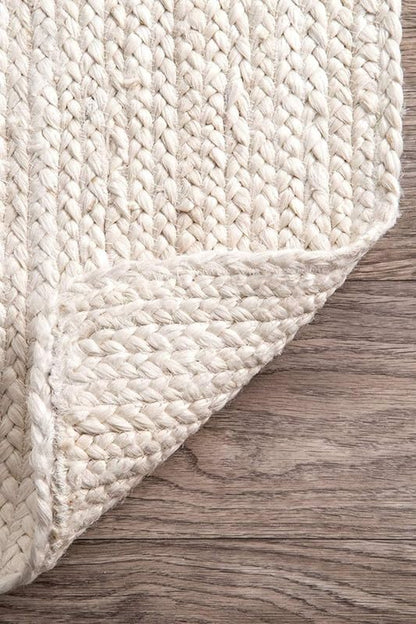 2x12 Ft Off White Modern Dining Room Carpet