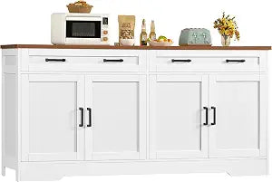 63" Buffet Cabinet with Storage, view 2