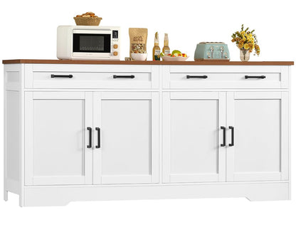 63" Buffet Cabinet with Storage