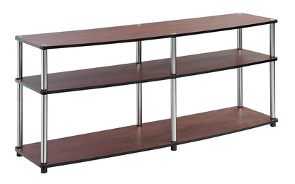 Designs2Go 3 Tier 60" TV Stand, Cherry