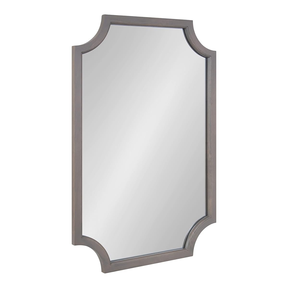 Hogan Farmhouse Wall Mirror; 20 x 30; Gray; Decorative Traditional Wall Decor