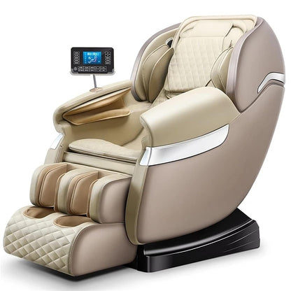 Massage Chair Electric Massage Chair Full Body 4D Zero Gravity Multi-Functional Latest Leather Touch Screen