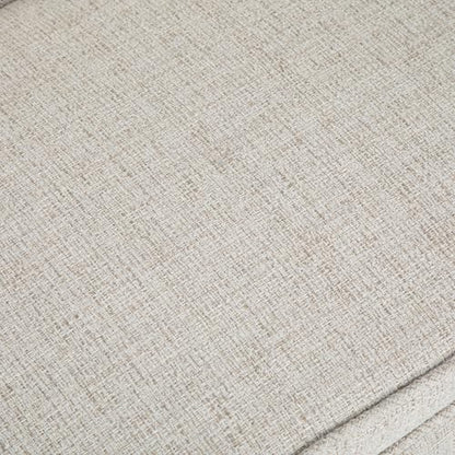 Parris Upholstered Bench - 50 inch Wide Upholstered Hallway Seat in Platinum, Contemporary Bench for Entryway or Living Room with Tufted Cushion, Solid Wood Legs and Sleek Profile