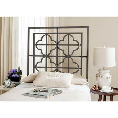 SAFAVIEH Home Collection Lucina Gunmetal Headboard, Full