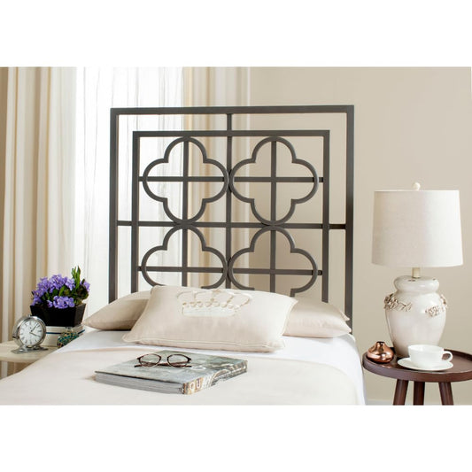 SAFAVIEH Home Collection Lucina Gunmetal Headboard, Full