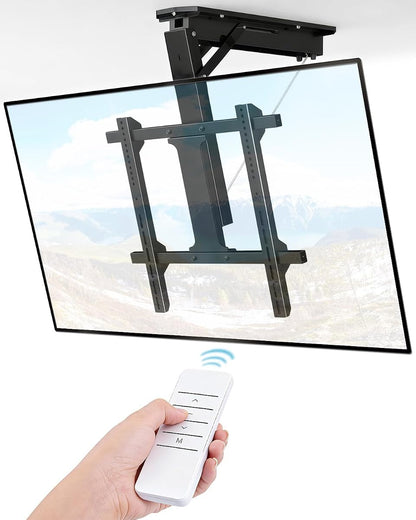 Electric Ceiling TV Mount with Remote