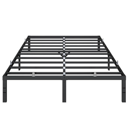 Queen Size Bed Frame, Metal Platform Bed Frame, 14 Inch
