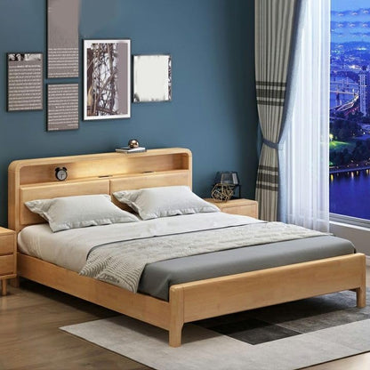 Wood Bed Frame, view 4