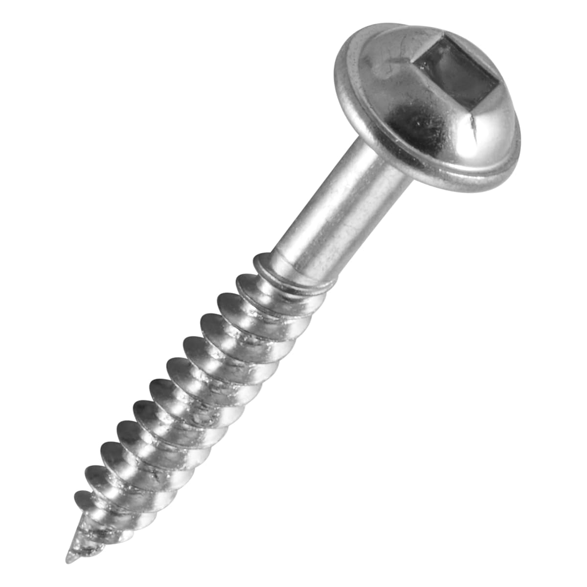 Pocket Hole Screws for Hardwoods, 1 1/4 Inch Long, Pack of 500, Fine Self-Cutting Threaded Square Drive Screws, PH/7X30/500