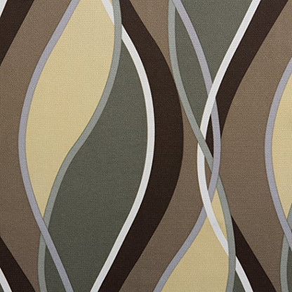Intersect 2-Pack Ogee Print Semi-Sheer Grommet Curtain Panel Pair