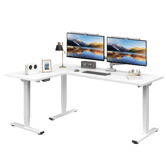E6L 71" Reversible L-Shaped Electric Standing Desk