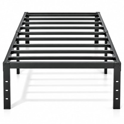 Twin Size Metal Bed Frame, 14 Inch Platform Bed Frame