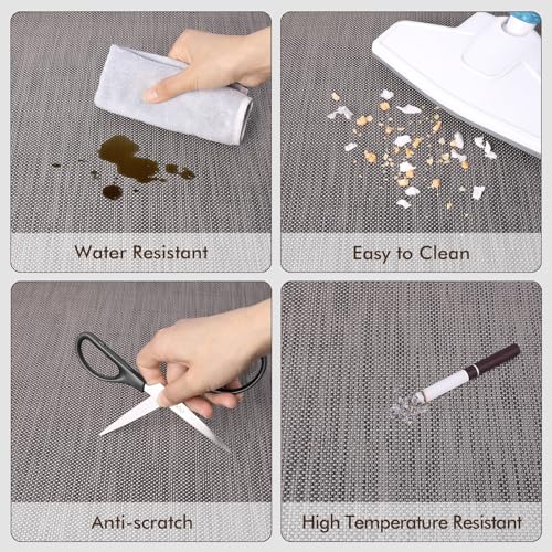 Office Chair Mat for Hardwood Floors, Anti-Slip PVC, 36 x 48 Inch, view 5