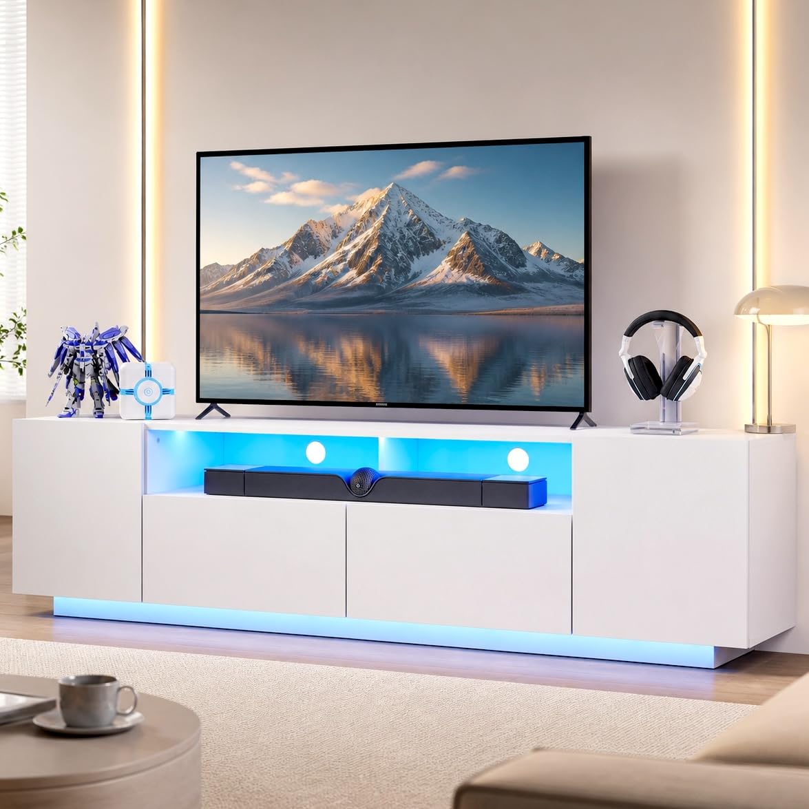 LED TV Stand for 65/70/75 Inch TVs