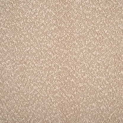 SAFAVIEH Home Collection Kibo Tan Boucle Waterfall Curved Ottoman (Fully Assembled)